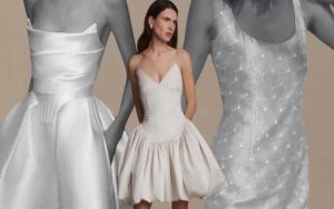 10 Stunning Modern Short Bridal Dresses for 2025