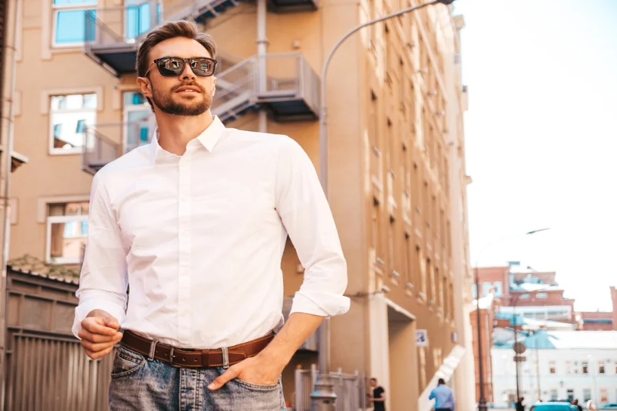 How Do You Style a Classic Men’s Button-Down Shirt?
