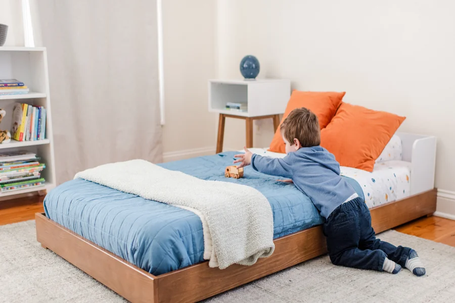 Floor bed frame: top 5 basics for a cozy and functional children’s bedroom
